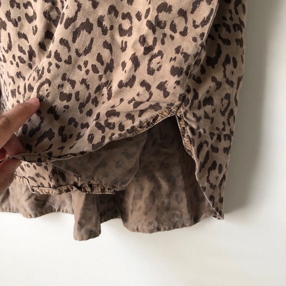 C&C California Leopard print oversized blouse - Picture 6 of 9